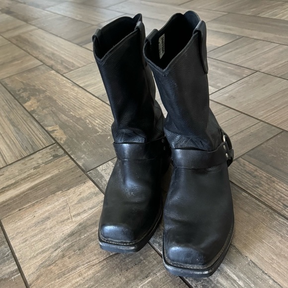 DURANGO MEN'S HARNESS MOTORCYCLE BOOTS size 12 EE wide - Picture 3 of 12